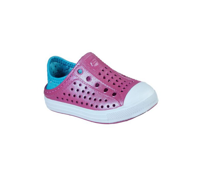 Skechers Flickor Rosa/Turkos Fritidsskor - Guzman Steps - Sverige (EAWOV-3917)